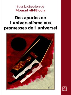 cover image of Des apories de l'universalisme aux promesses de l'universel